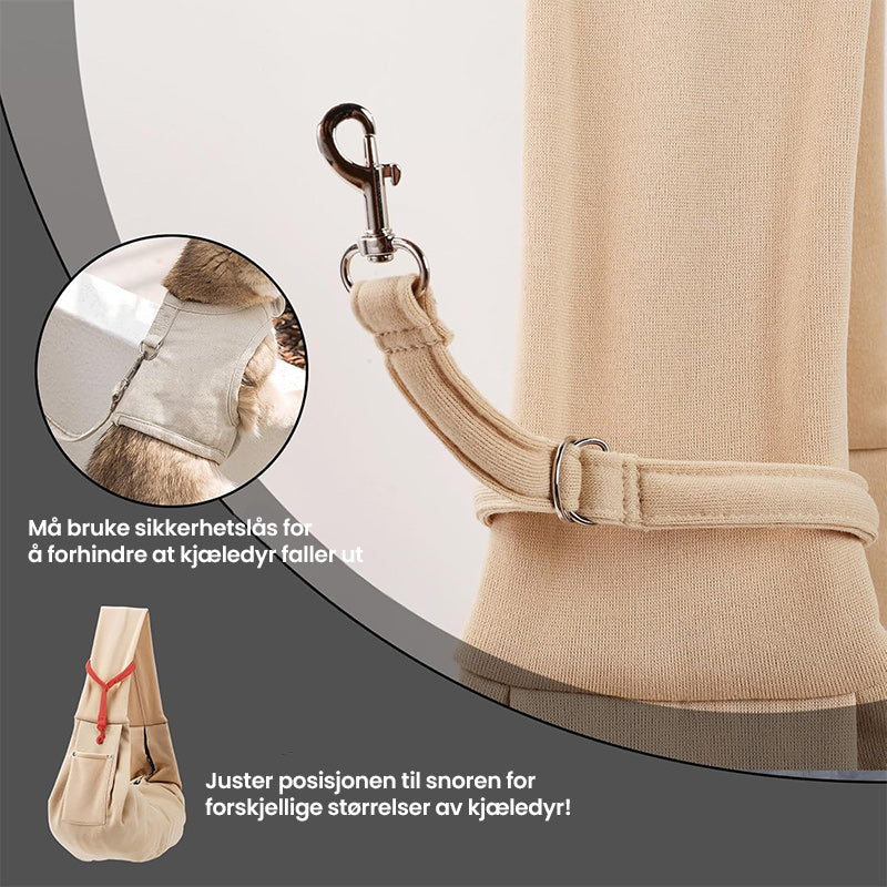 Hund- og katt Sling Carrier