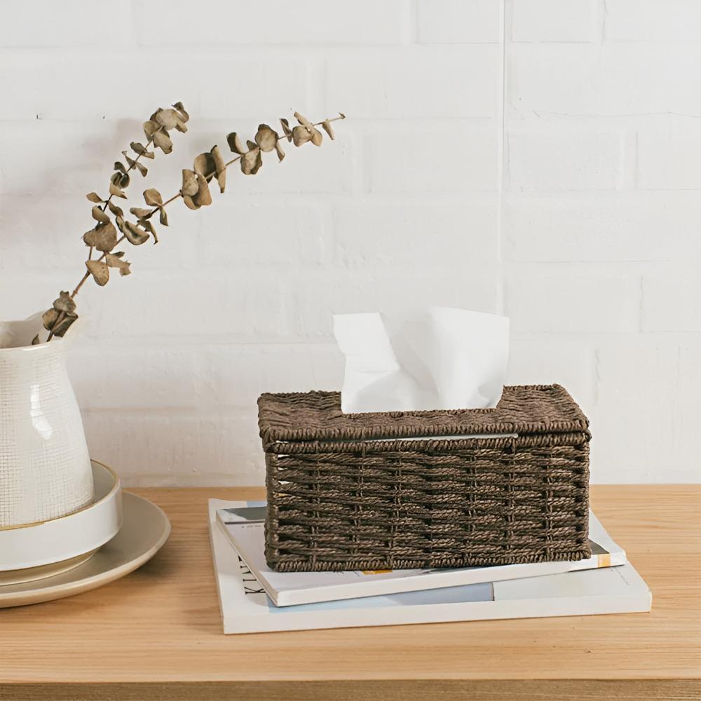 Rustikk servietteske i rotting