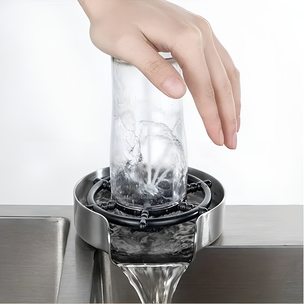 Automatisk glasskyller for rask rengjøring – 1/2 T-Valve