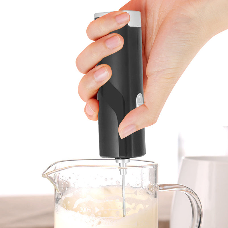 Håndholdt 2 i 1 elektrisk miniskummer og visp