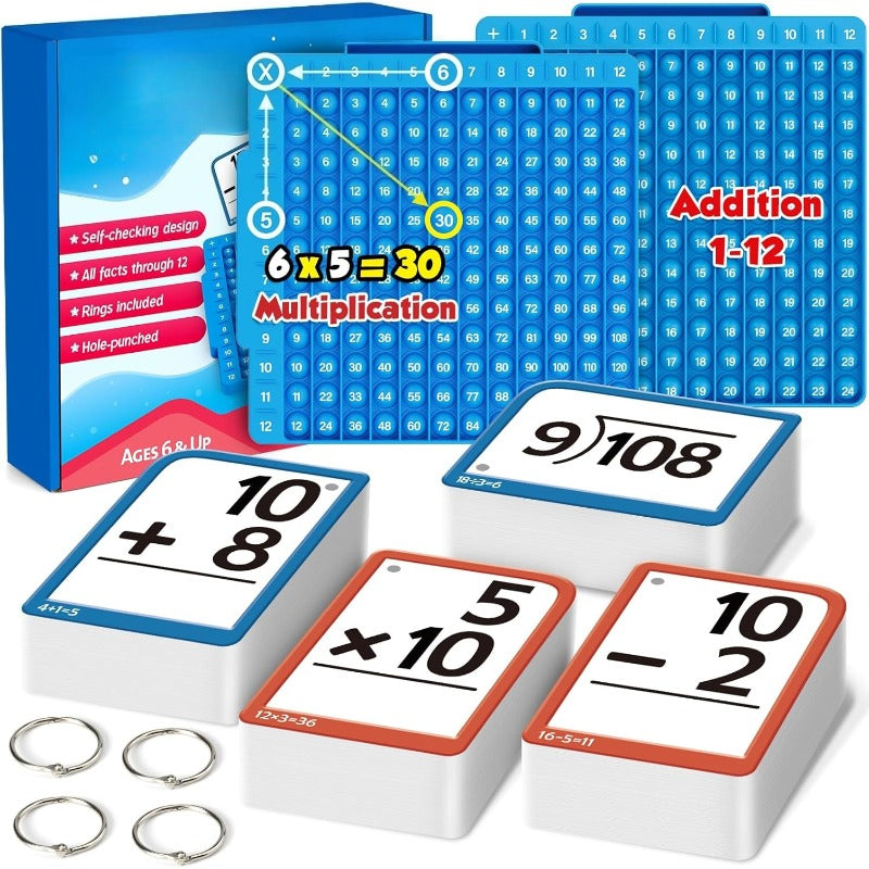 Kletshuts™ MathKit: Interaktivt Matematikk Læringssett Morsomt Utdanningssett