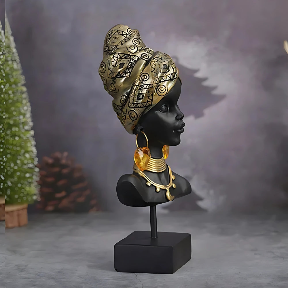 Elegant smykkeholder formet som kvinne