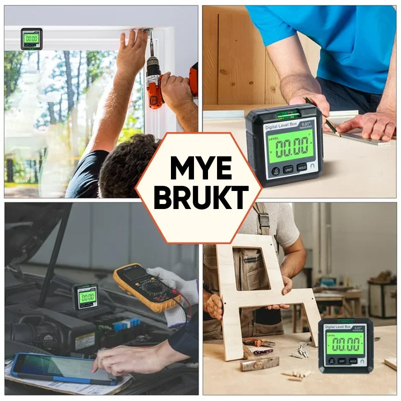 Bærbart høypresisjons digitalt nivå