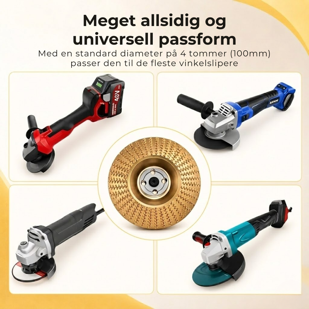 CarveDisc Pro™ | Treskæringsskiver til vinkelsliber