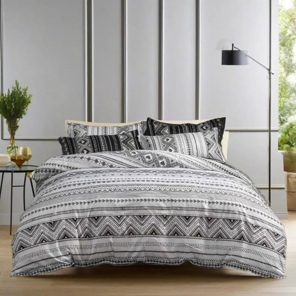 Avenzo sengetøysett i moderne boho-stil