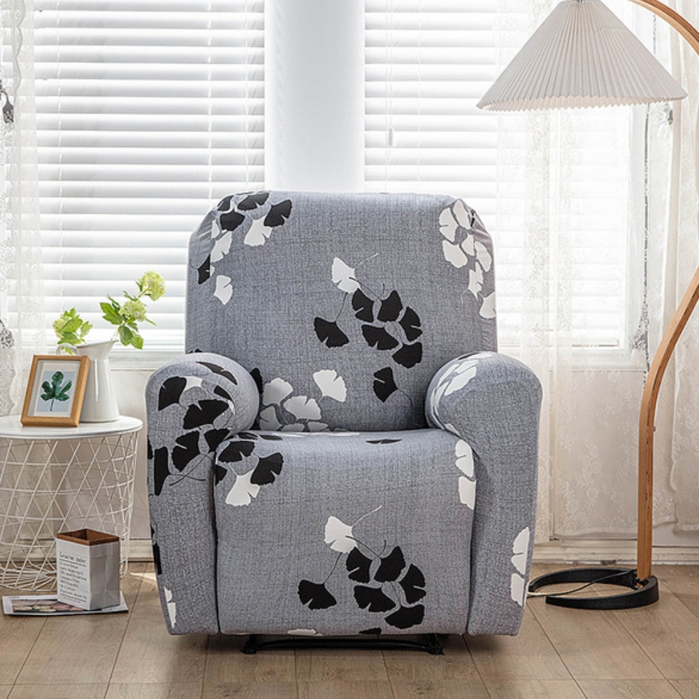 Blomstret trekk til reclinerstol