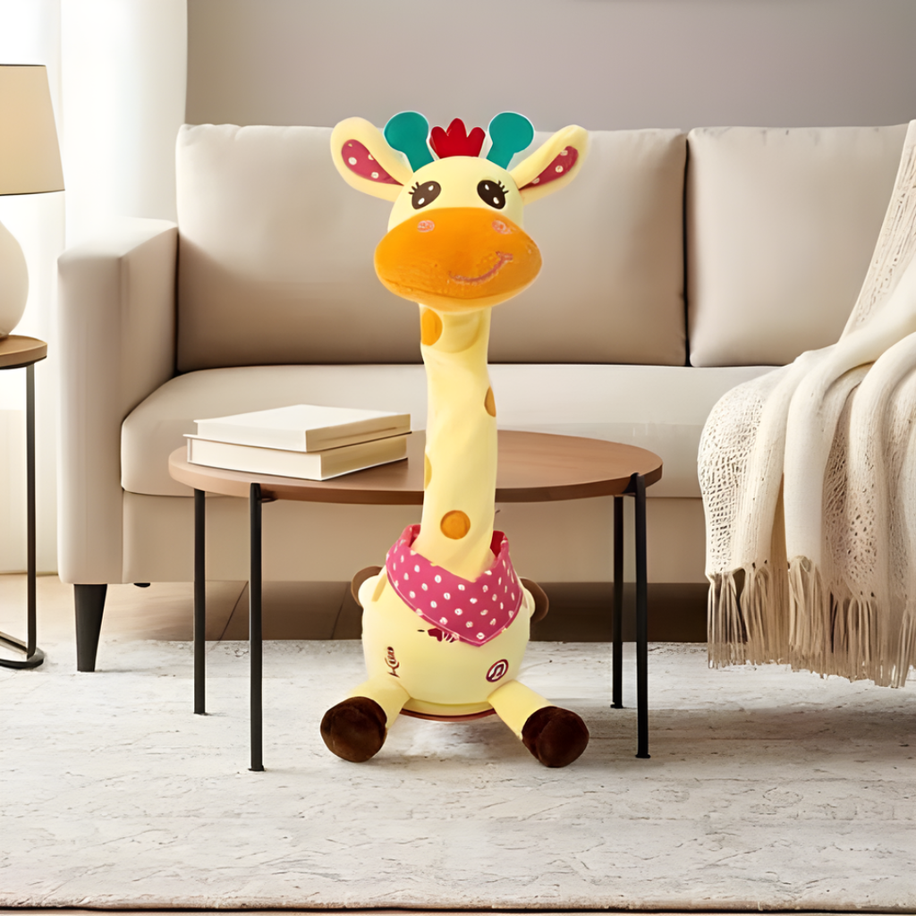 Kletshuts™ DancingGiraffe: Interaktiv Musikk Spille Og Dans Giraff Barn Leketøy