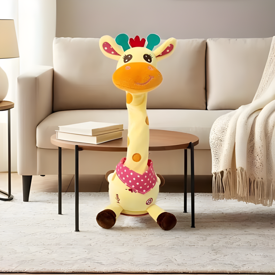 Kletshuts™ DancingGiraffe: Interaktiv Musikk Spille Og Dans Giraff Barn Leketøy