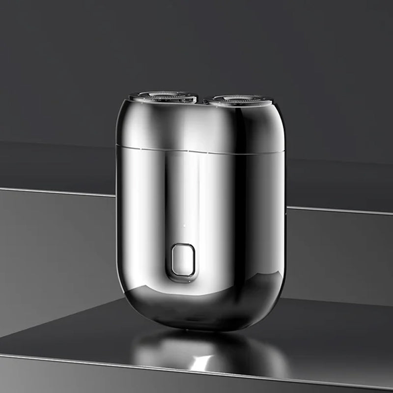 Oppladbar, Vanntett, Kompakt Elektrisk Barberhøvel for Hjem, Bil, Reise