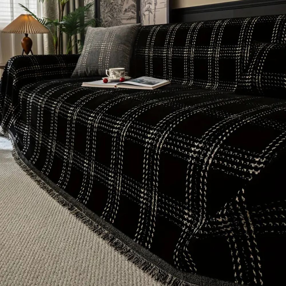 Chesterfield rutete sofatrekk