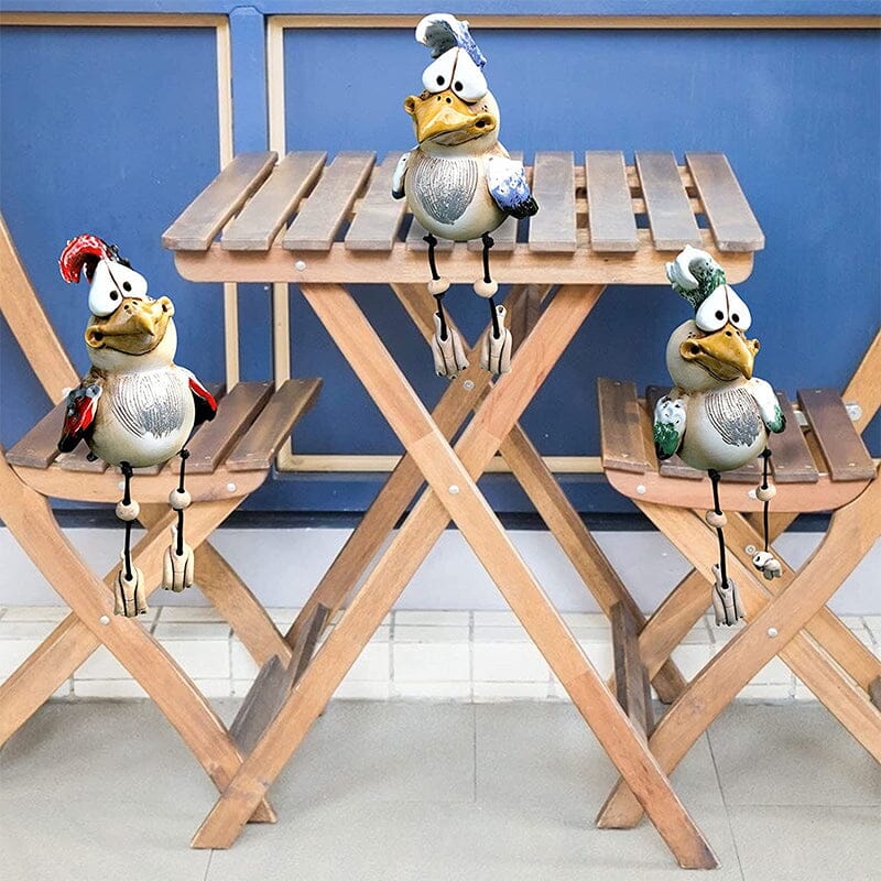 Harpiks kylling hage ornament