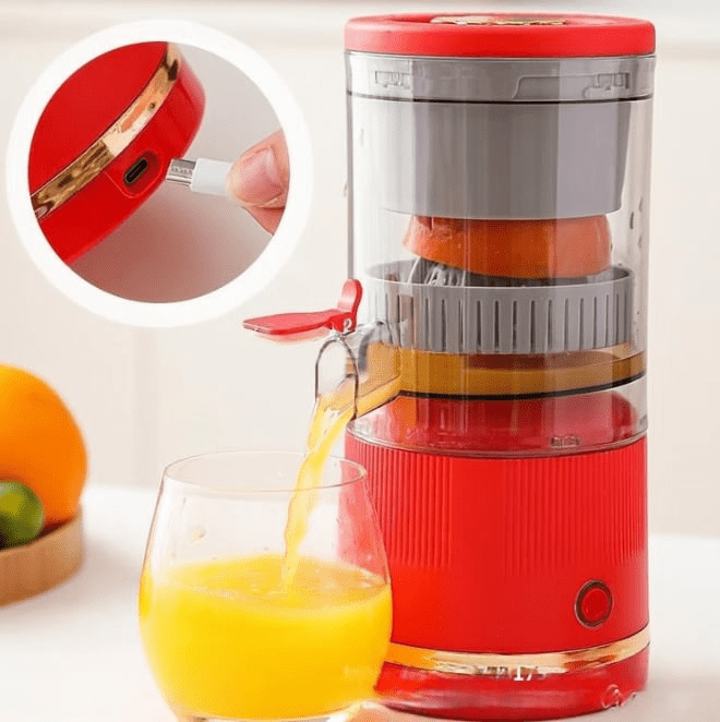 Bærbar USB - C Juicer – Ultrafin Ekstraksjon, Uten Fruktkjøtt, Enkel Rengjøring, Trygge Materialer - NordHjem