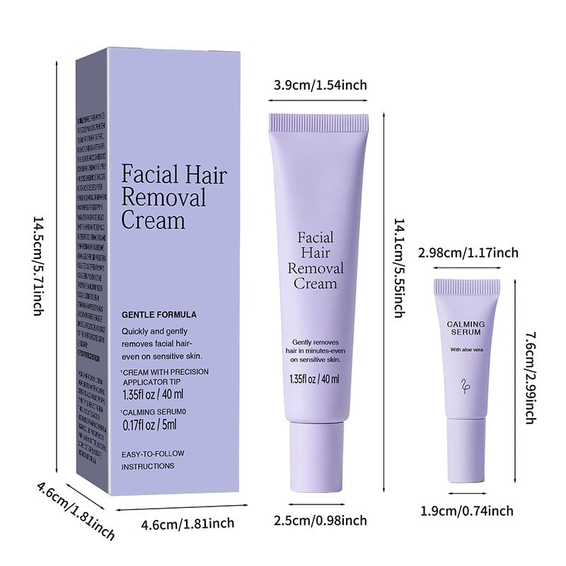 Hårfjerningskrem og Beroligende-essens