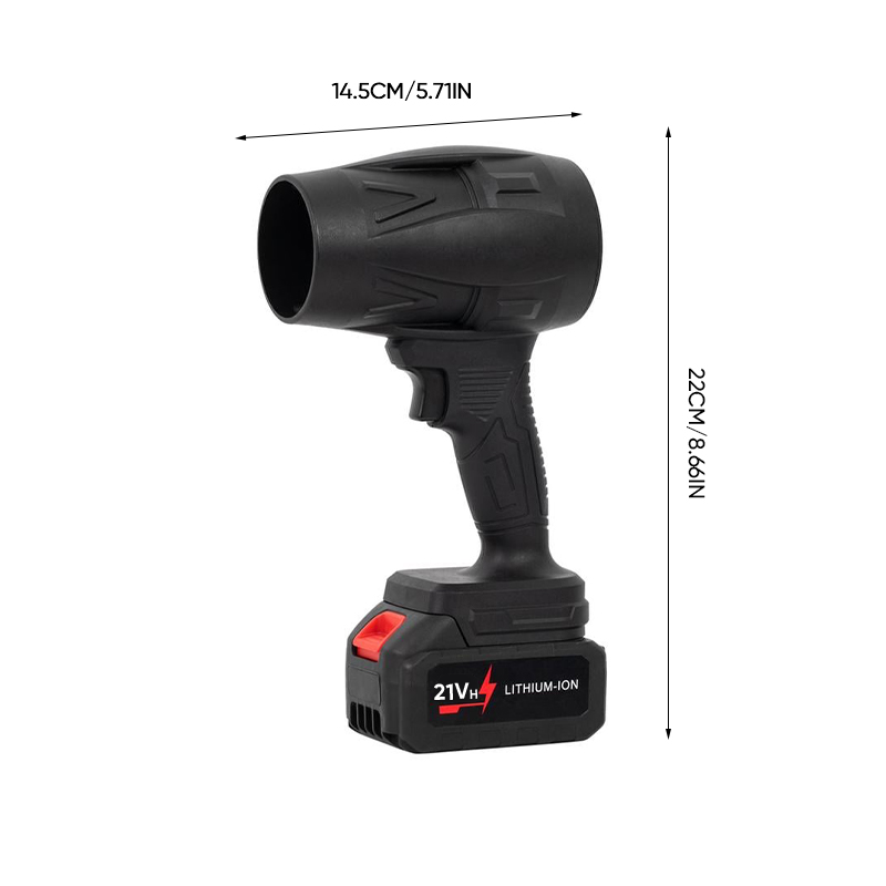 Trådløs turbinblåser