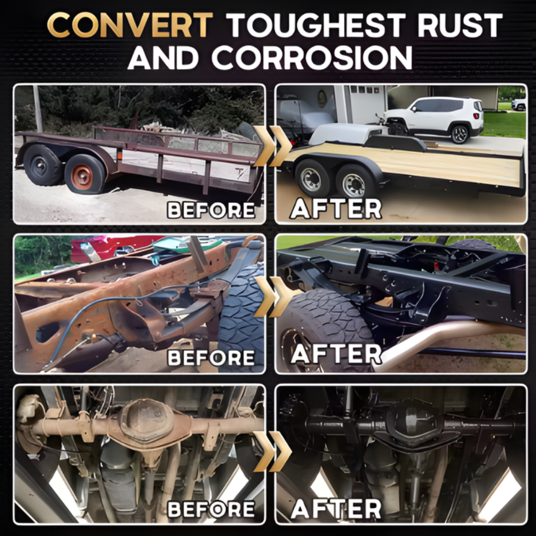 RustConversion 1+1 GRATIS: 2-I-1 Rustkonverteringsmaling Og Metallgrunning