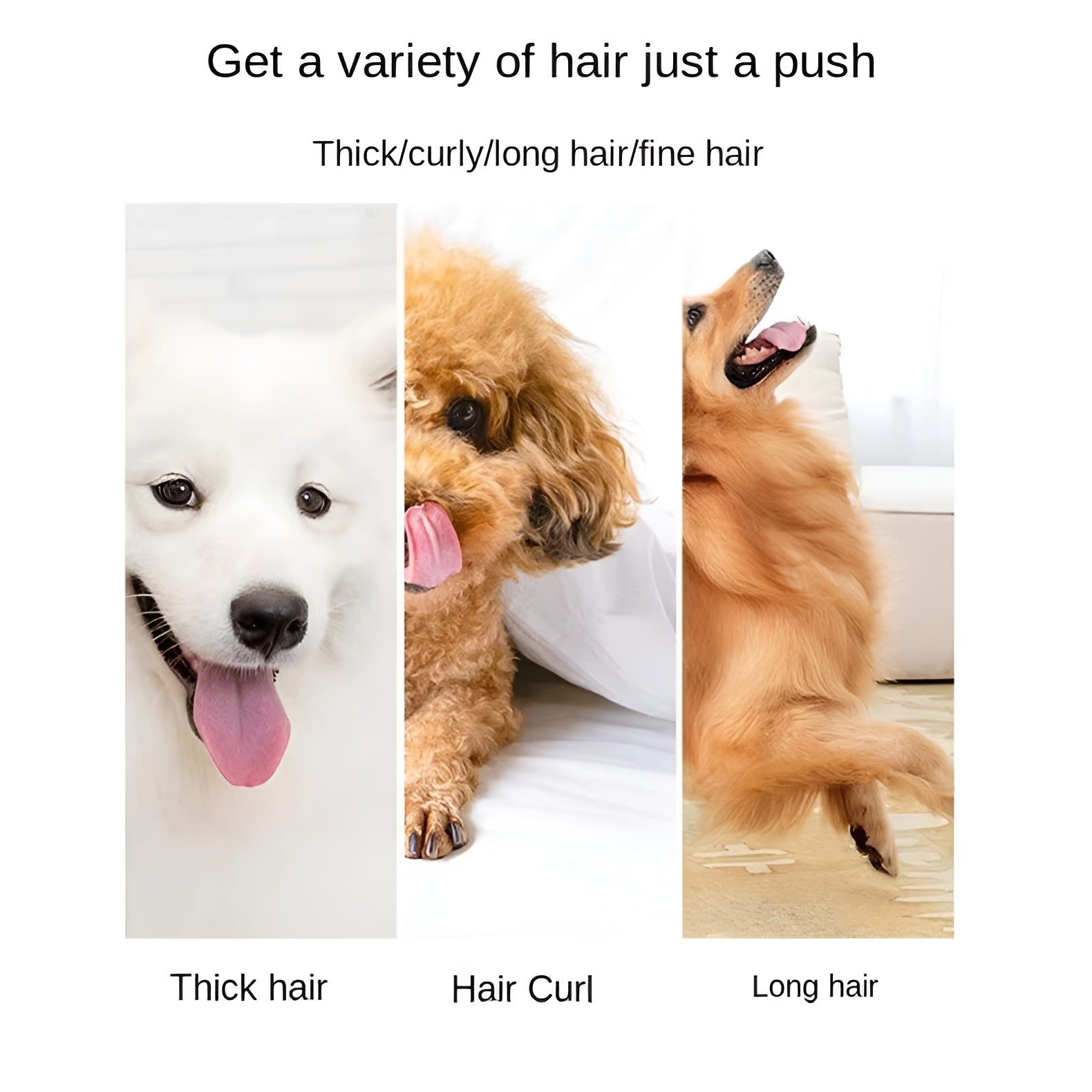 DogFri™ PetClipper: Høykvalitets Oppladbart Profesjonelt Kjæledyr Trimmesett