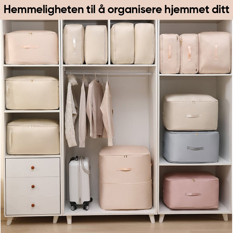 Stor Kapasitet Kompresjons Oppbevaringspose for Dyne