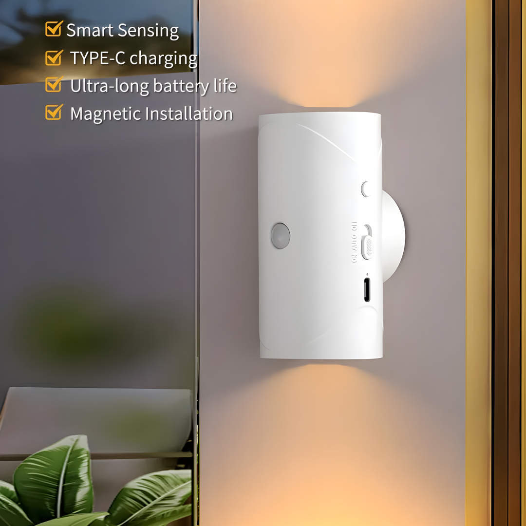 Ledsen™ SensorLight 1+1 GRATIS: Smart Bevegelsesveggmontert LED Sensorlys