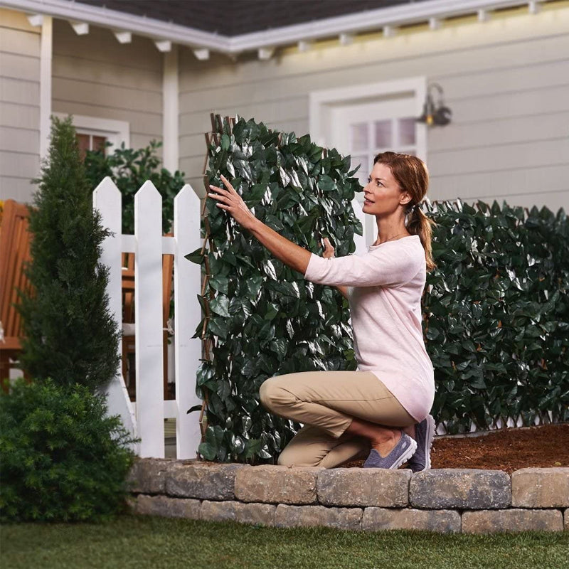 Utvidbart Faux Privacy Fence