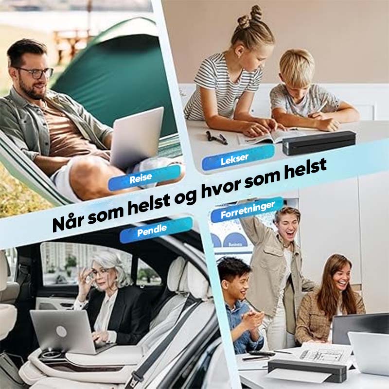 Suneveryday bærbar termisk skriver