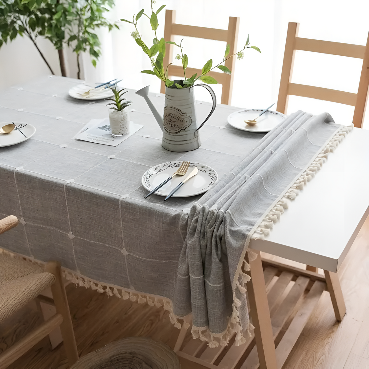 Rutete duk i pastoral stil