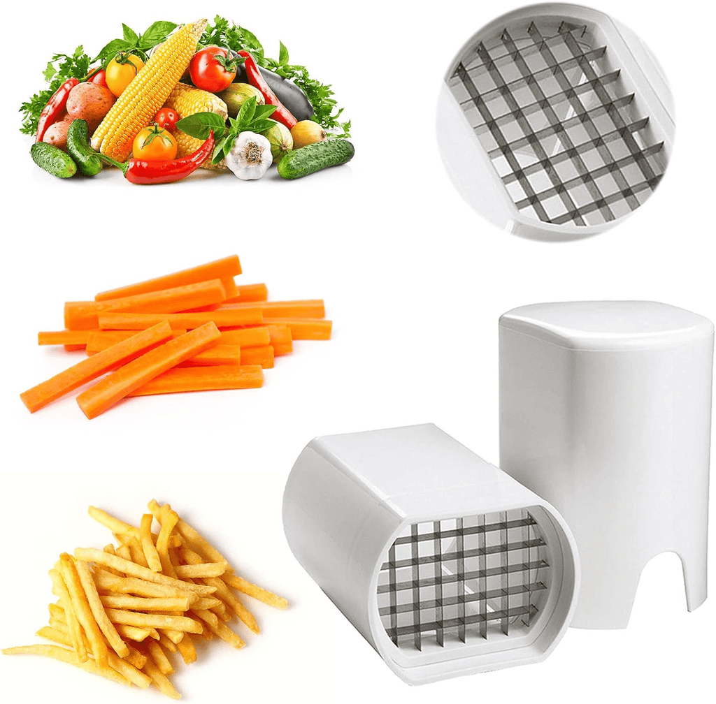 Rustfri Pommes Frites Kutter – Enkel, Sikker og Effektiv Grønnsakshakker - NordHjem
