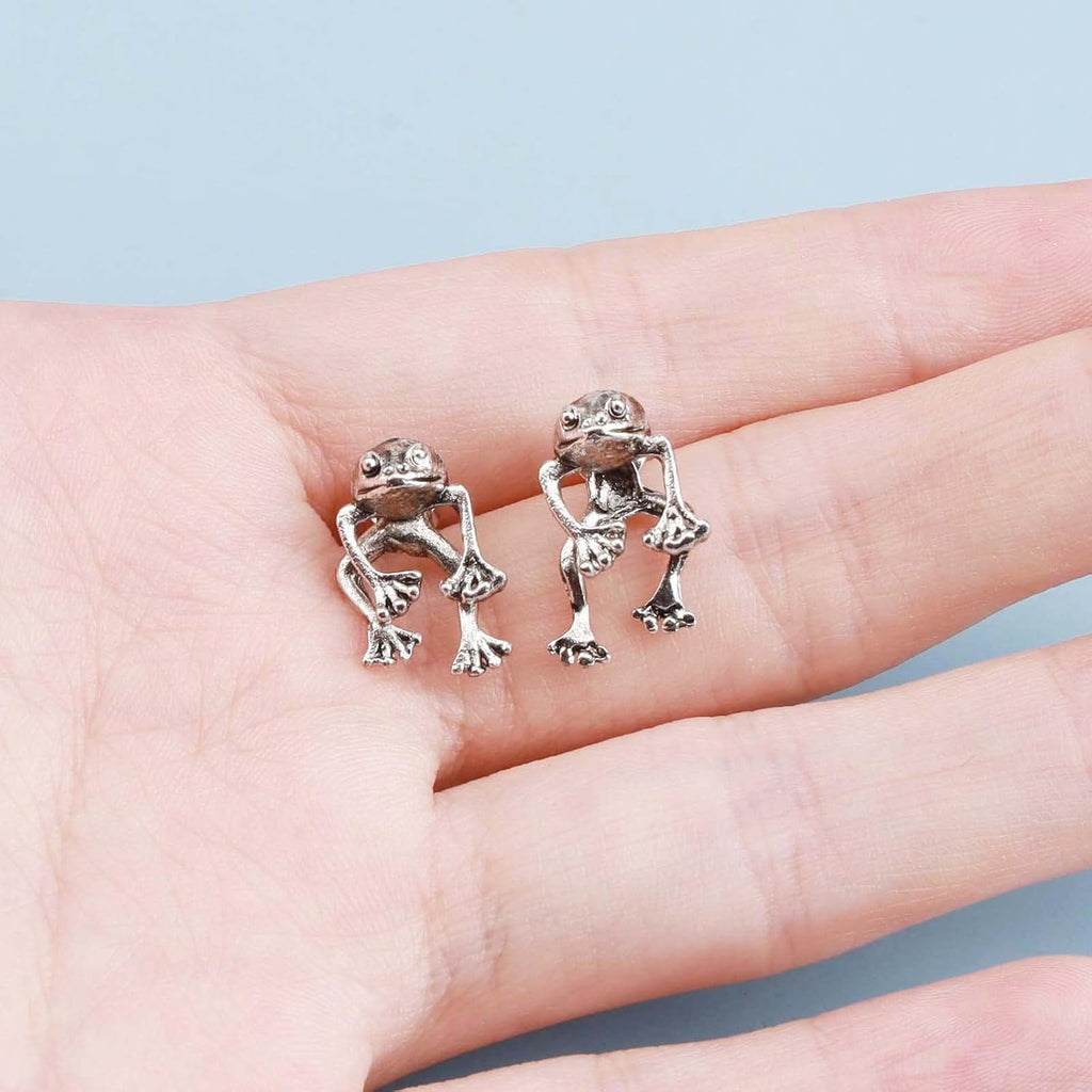 Jewelance™ FrogEarrings 1+1 GRATIS: Søte Temperament Frosk Stud Øredobber