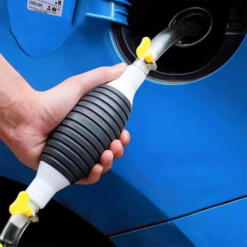 TransferPump 1+1 GRATIS - Enkel Å Bruke Manuell Siphon Drivstoffpumpe Væskeoverføringsslange