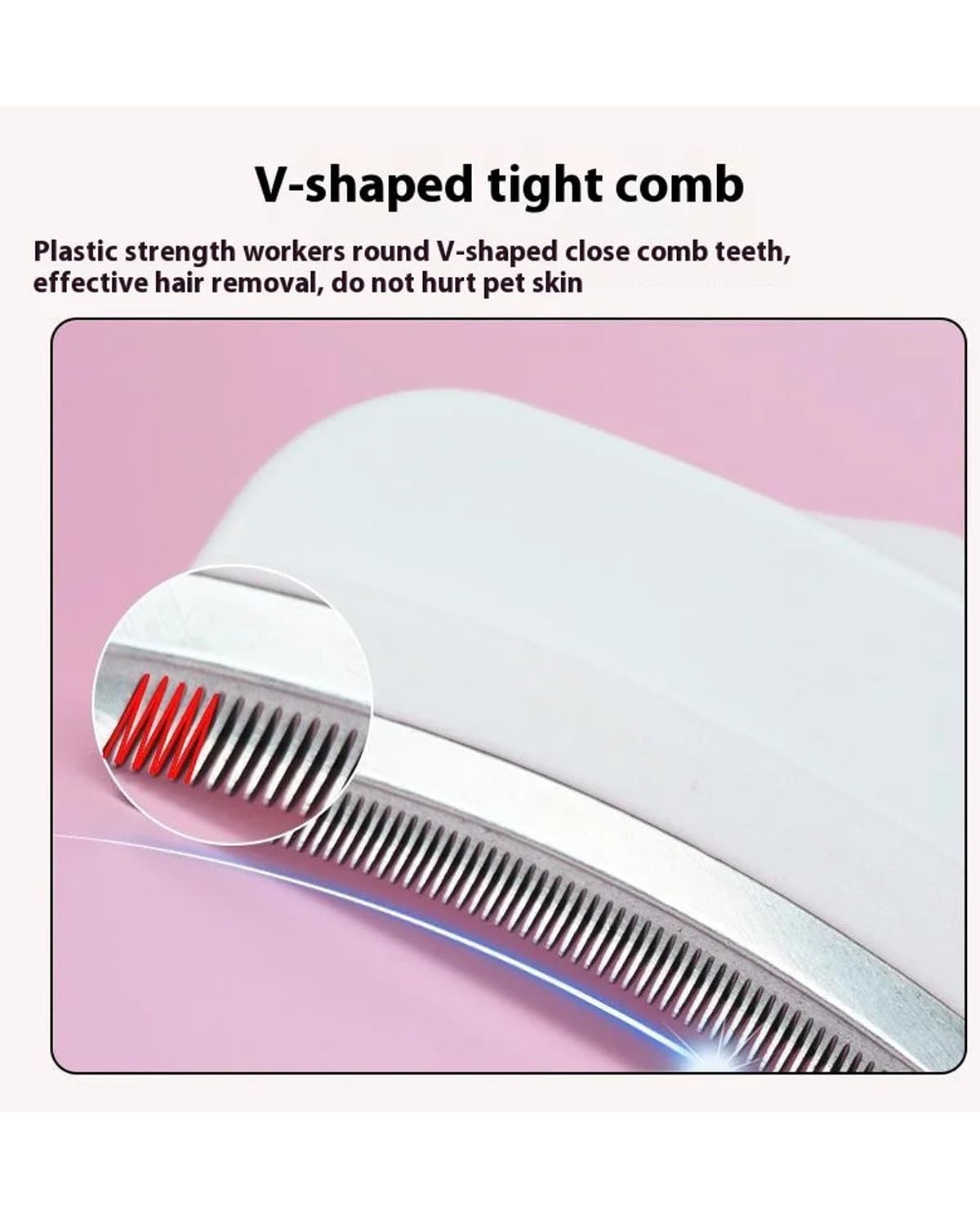 DogCatFri™ GentleComb 1+1 GRATIS: Mild Pet Deshedding V-Tann Kam
