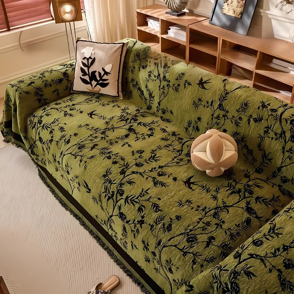 Ormel elegant chenille-sofatrekk