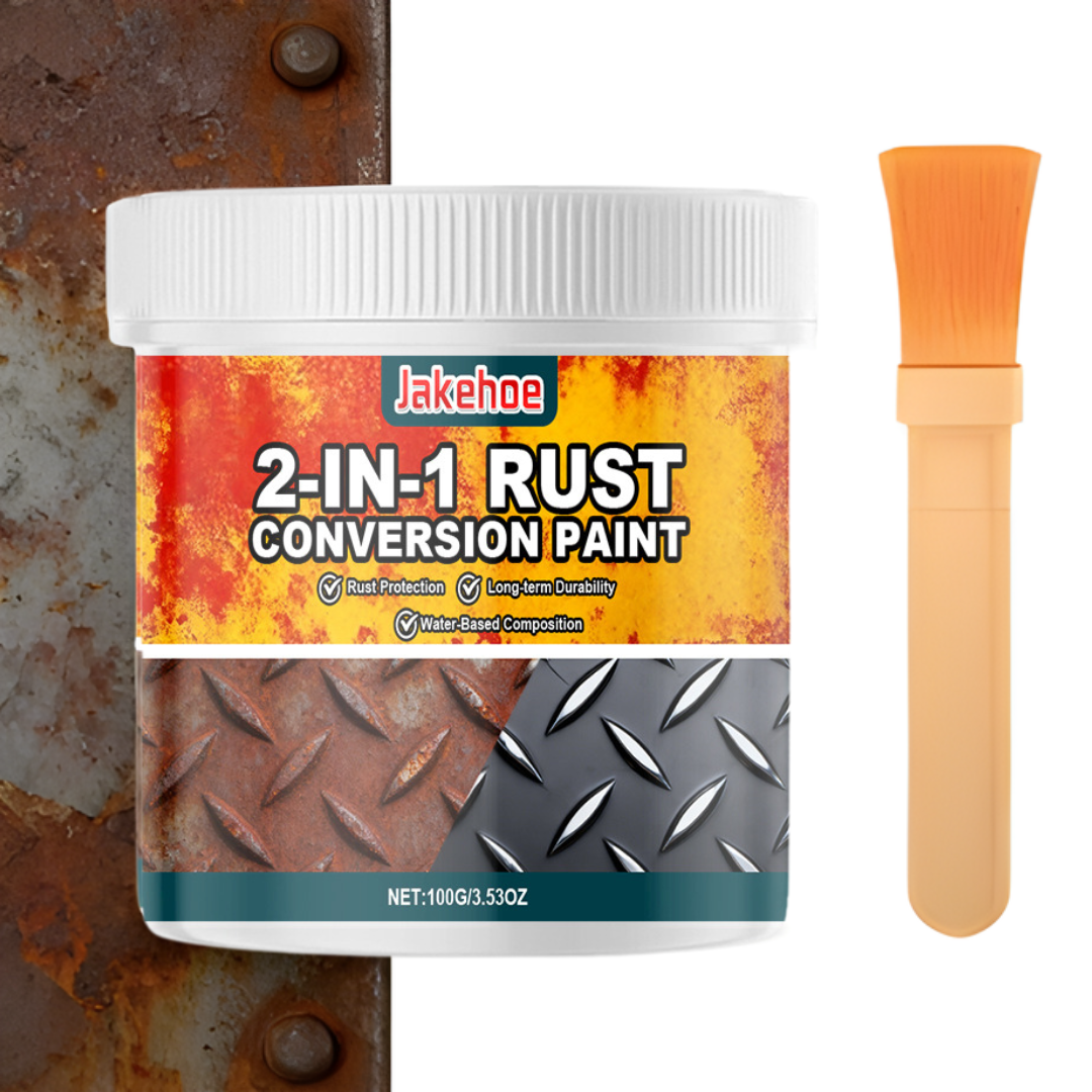 RustConversion 1+1 GRATIS: 2-I-1 Rustkonverteringsmaling Og Metallgrunning
