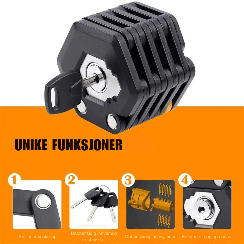 LockSure Security Tool™ – Tyverisikker lås - NordHjem