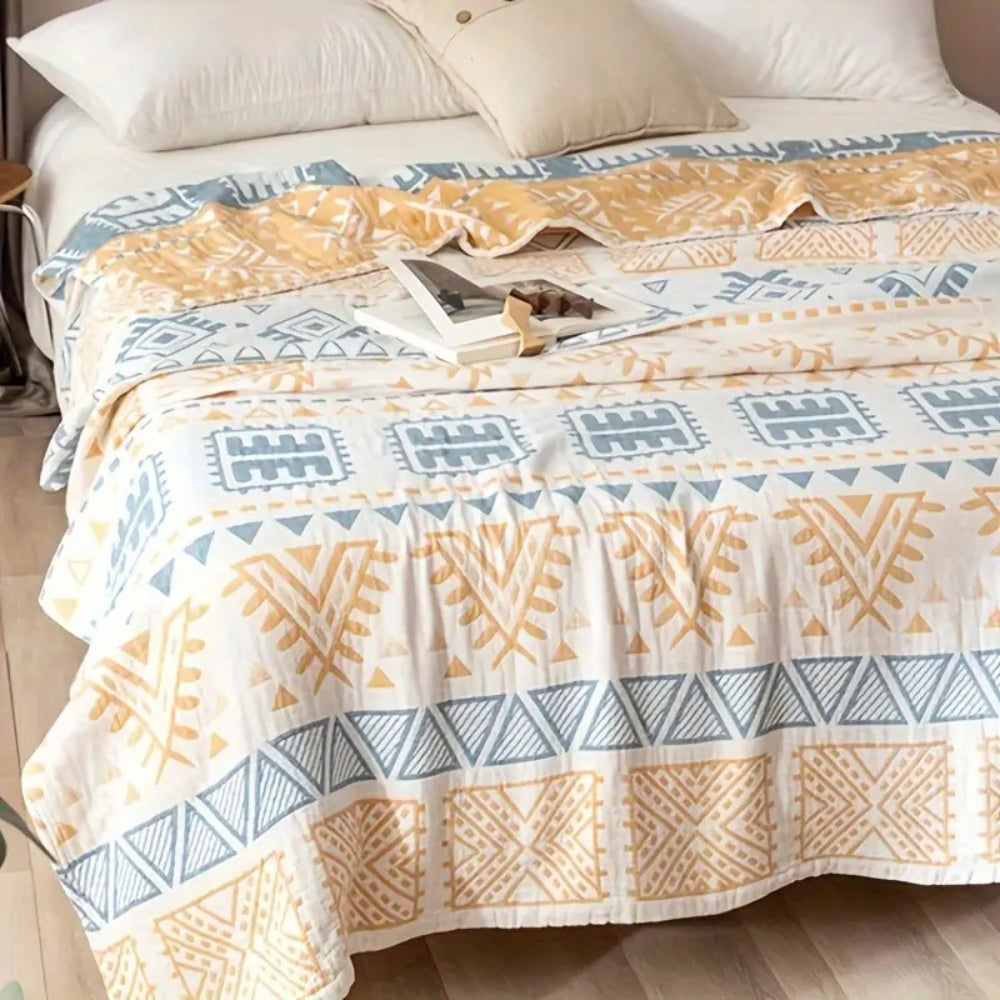 Aztec Layers pledd i ren bomull