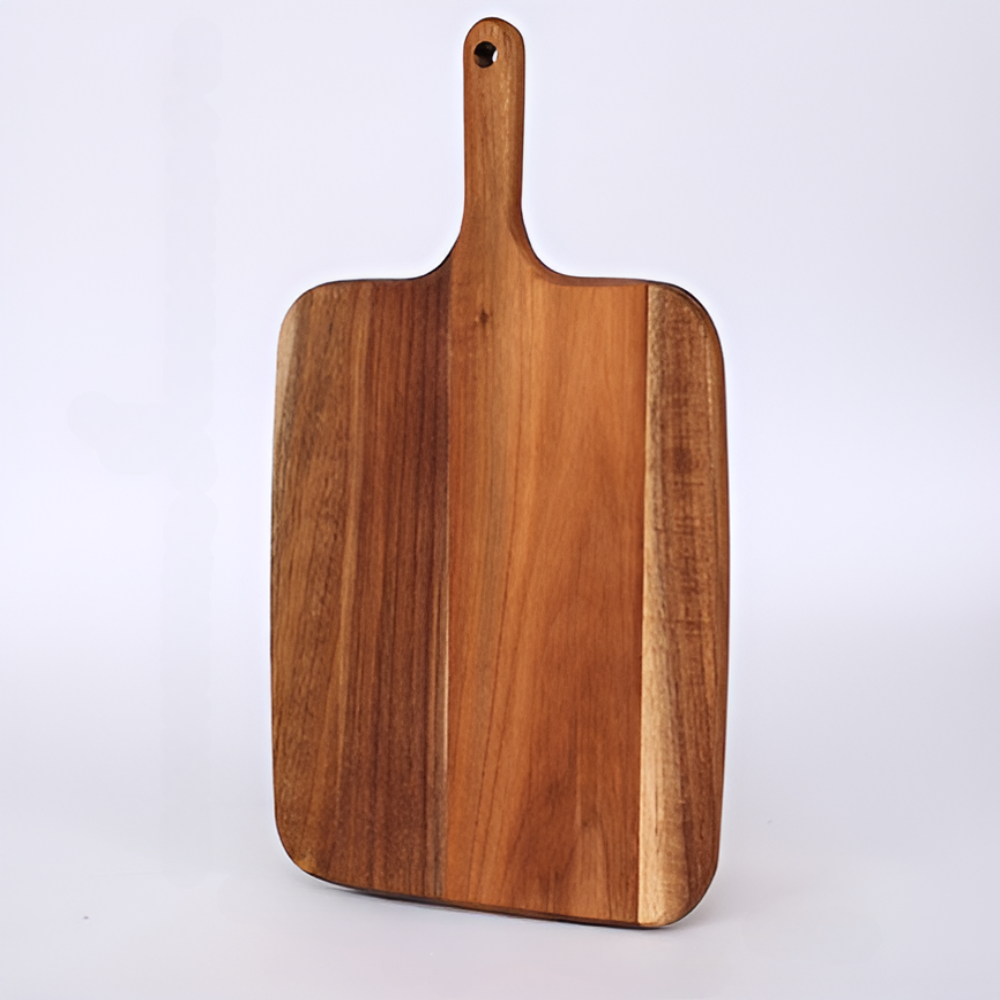Håndlaget serveringsfat i tre – 14"x10"x0.5"