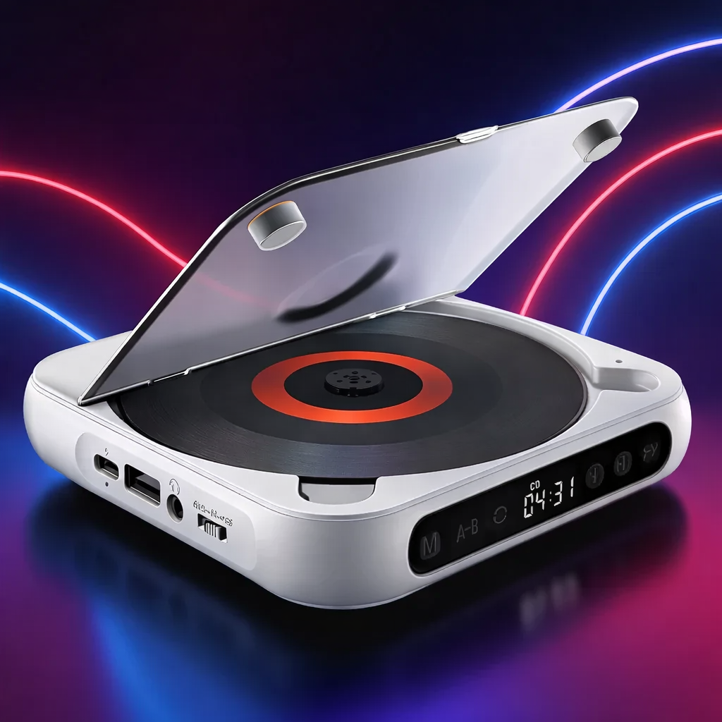 PureSound CD-afspiller™ | Genopdag musikken med krystalklar lyd hvor som helst
