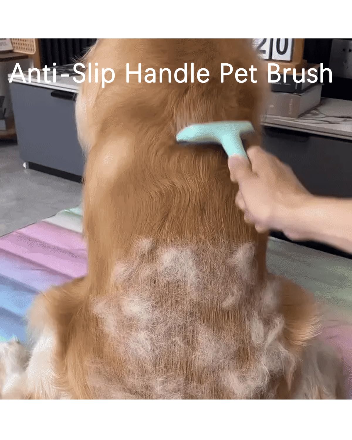 DogCatFri™ GentleComb 1+1 GRATIS: Mild Pet Deshedding V-Tann Kam