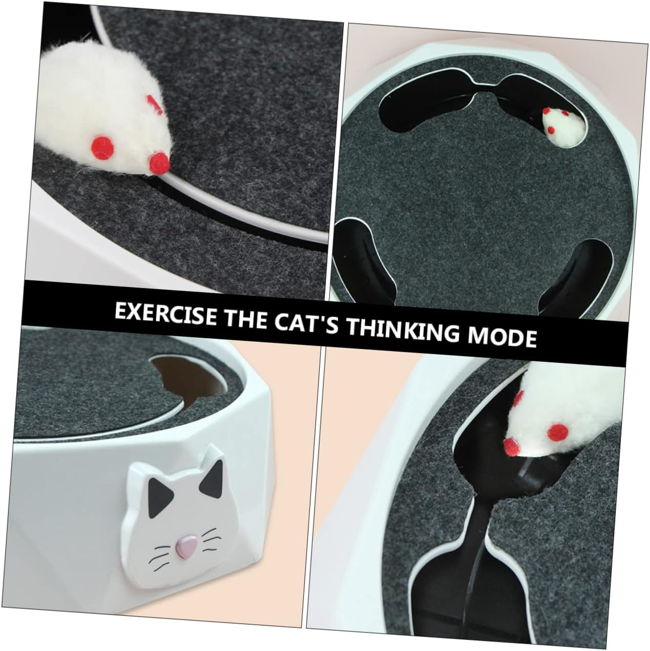 Catfri® MouseHunting - Interaktiv Kloring Mus Jakting Leke For Katter