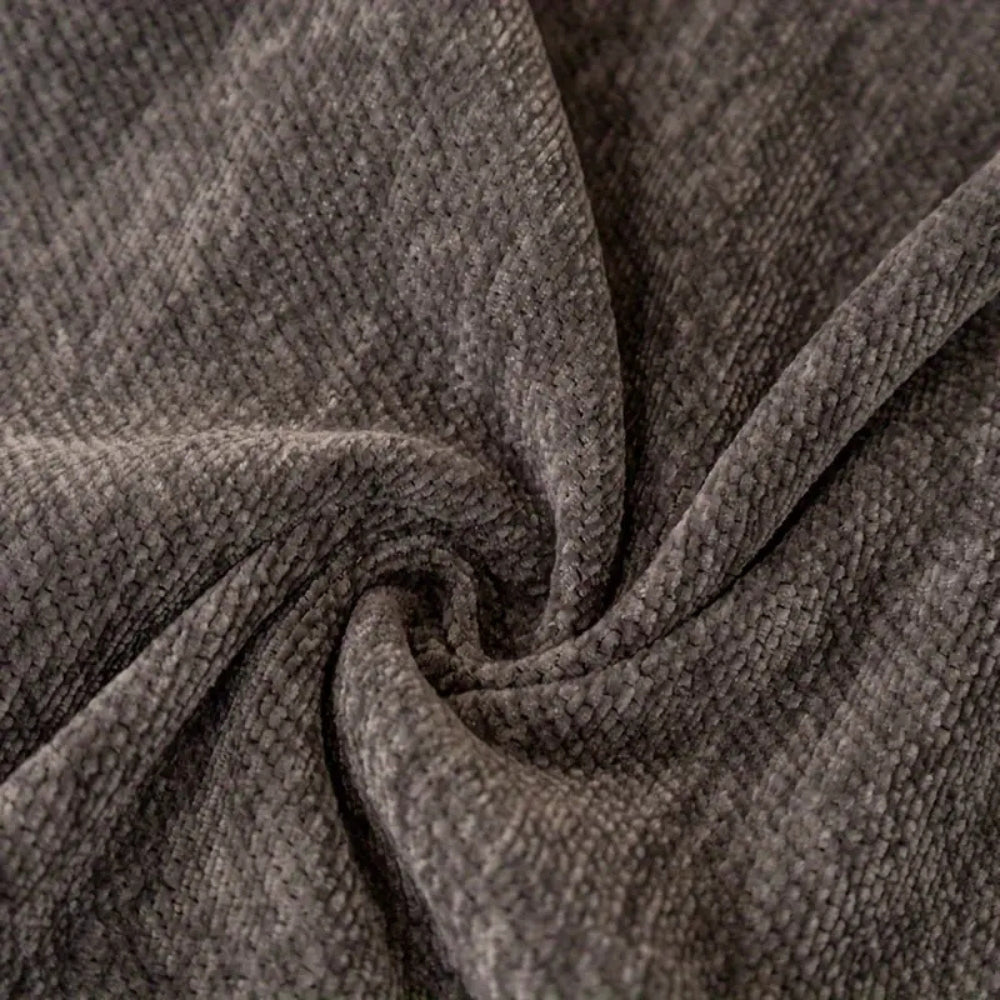 Safari chenille-sofatrekk med tigermotiv