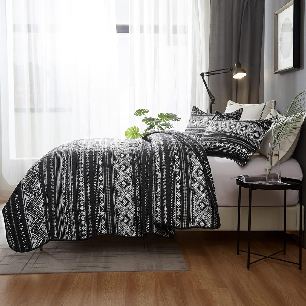 Avenzo sengetøysett i moderne boho-stil