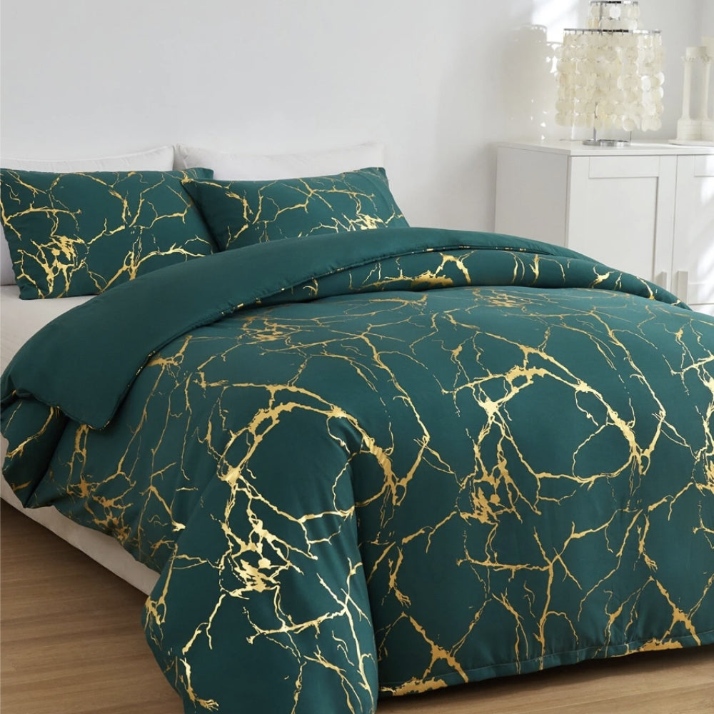 Lux Marble premium dynetrekksett