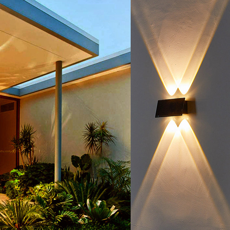 Solar utendørs vegglampe