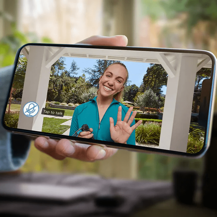 Wireless Doorbell™ – Smart videodørklokke med HD - kamera, bevegelsessensor og toveis lyd - NordHjem