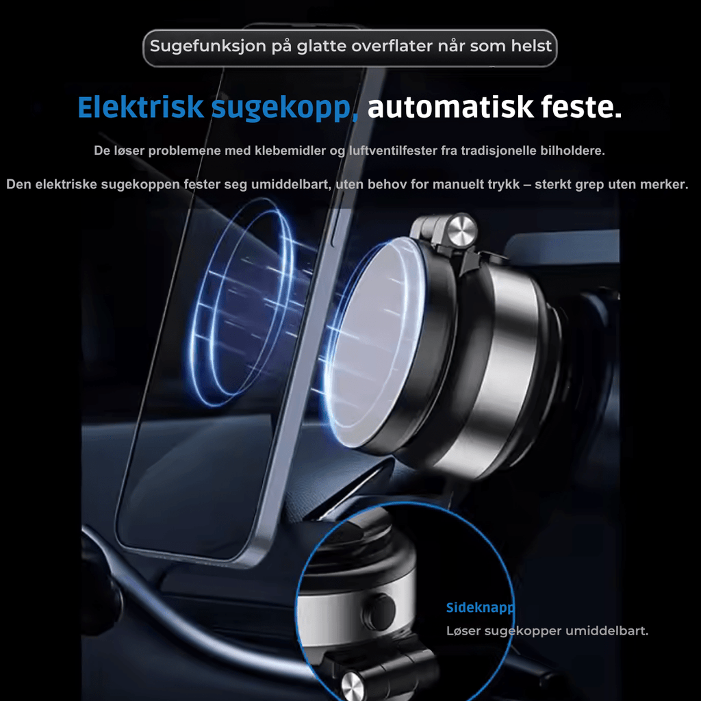 MagHold Pro – 360° Magnetisk Enhetsfeste - NordHjem