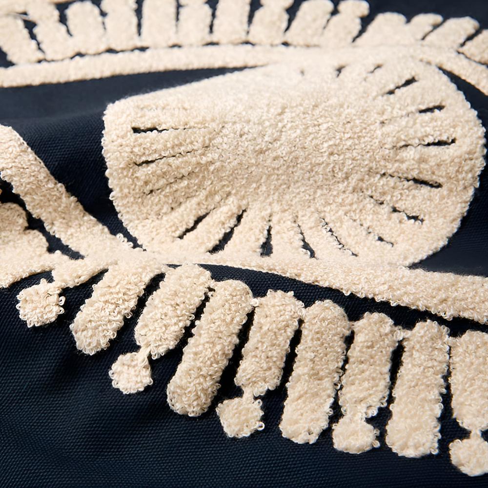Boho-putetrekk med brodert øye