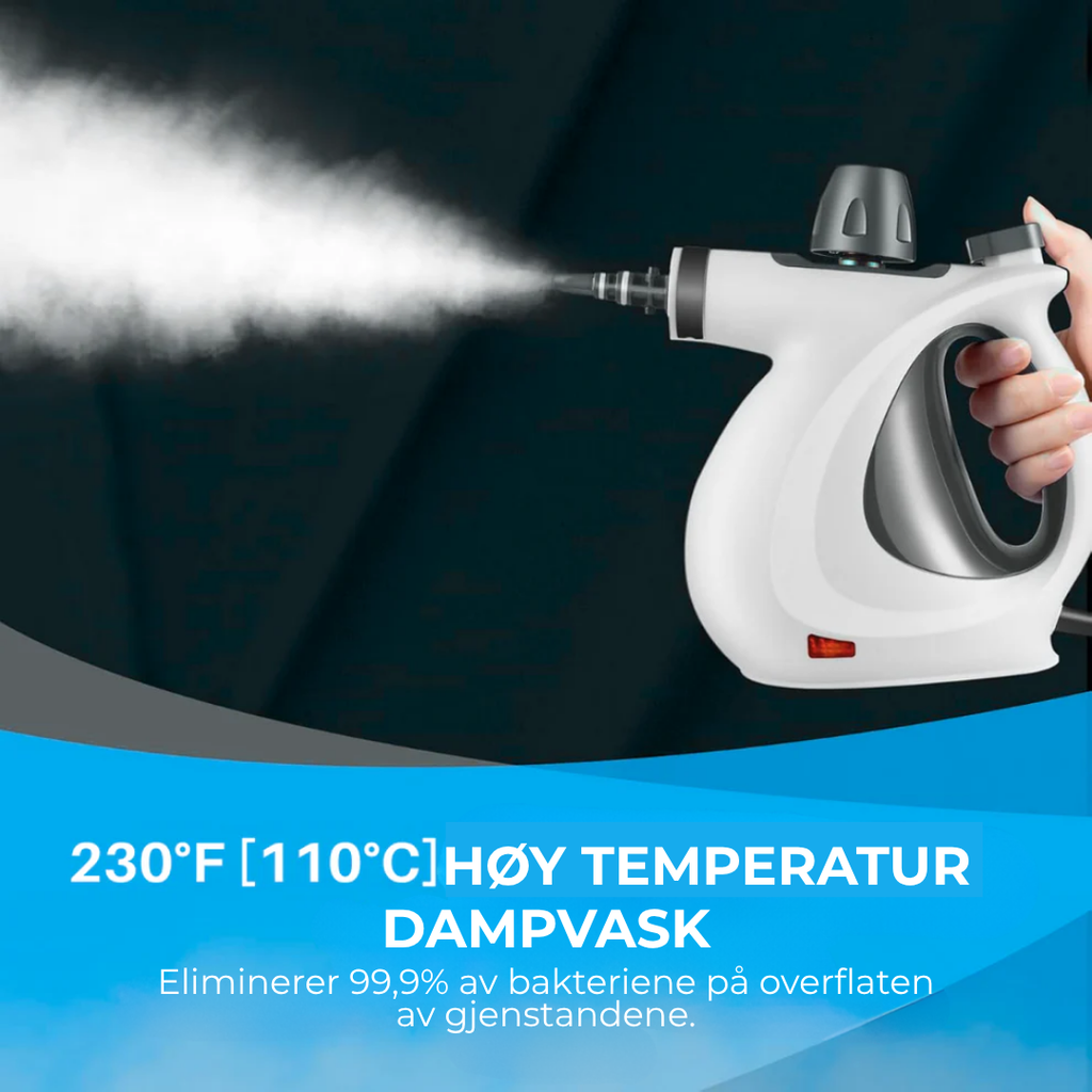 PureSteam™ MAX | Rengør – Uden Kemikalier. Kun Dampf.