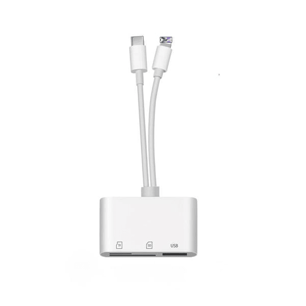 Ultra - rask SD/TF/USB - C - kortleser - høyhastighets dataoverføring - NordHjem