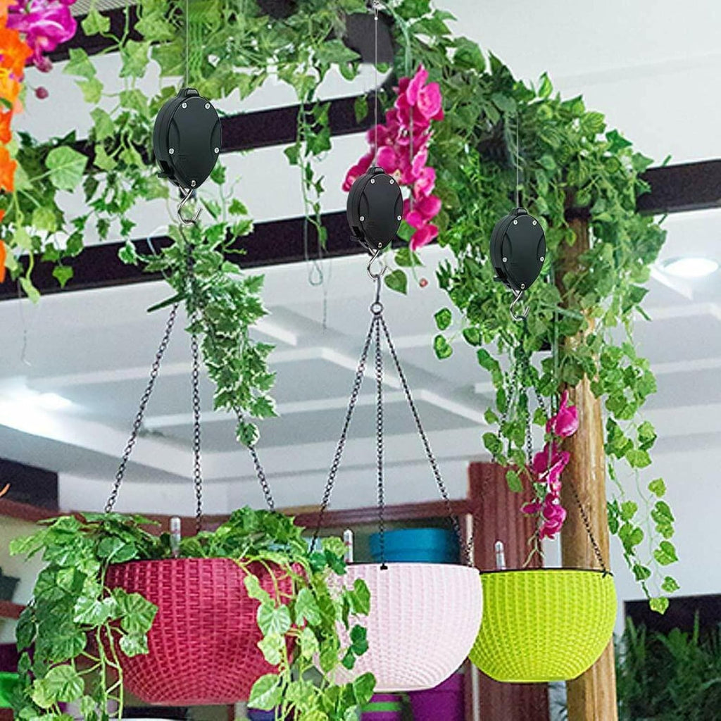 GlideHold® SuspensionHooks  1+1 GRATIS: Uttrekkbar Hengeplanter Opphengskroker