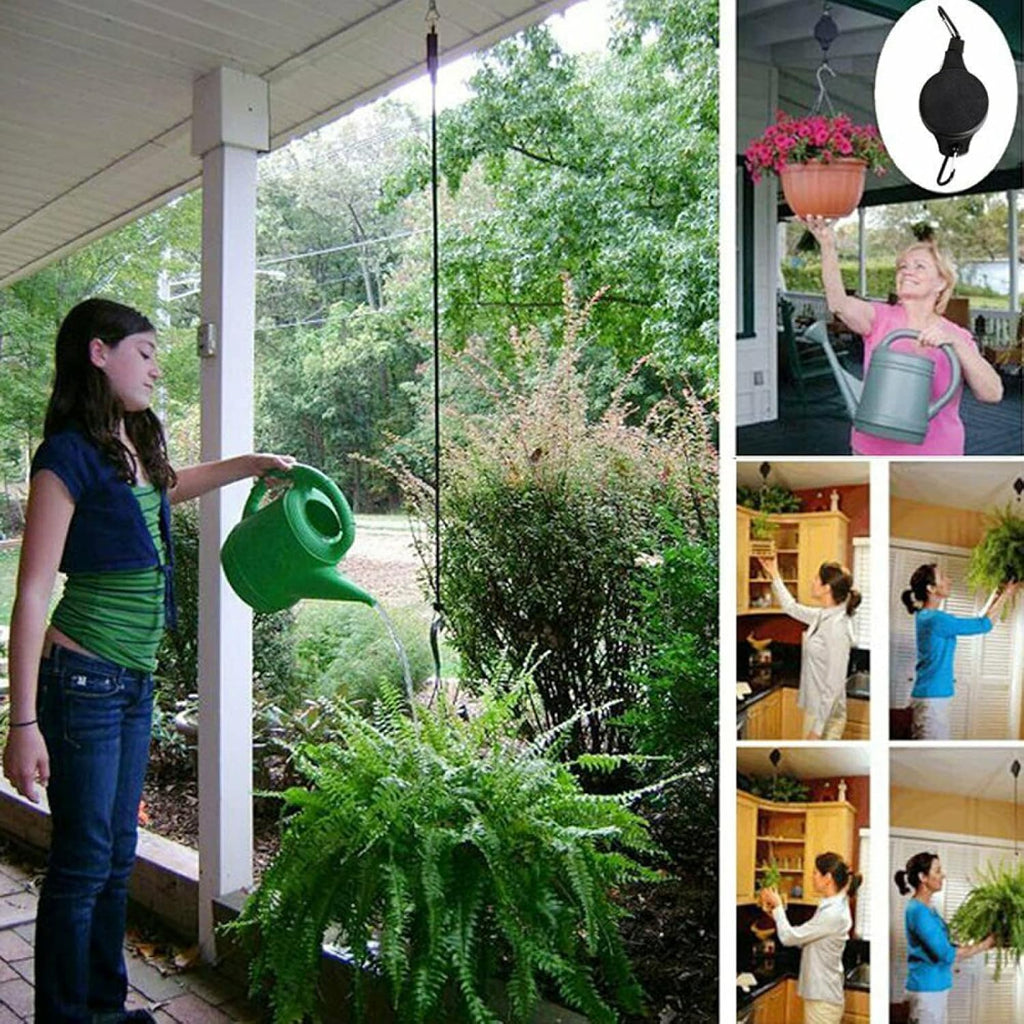 GlideHold® SuspensionHooks  1+1 GRATIS: Uttrekkbar Hengeplanter Opphengskroker