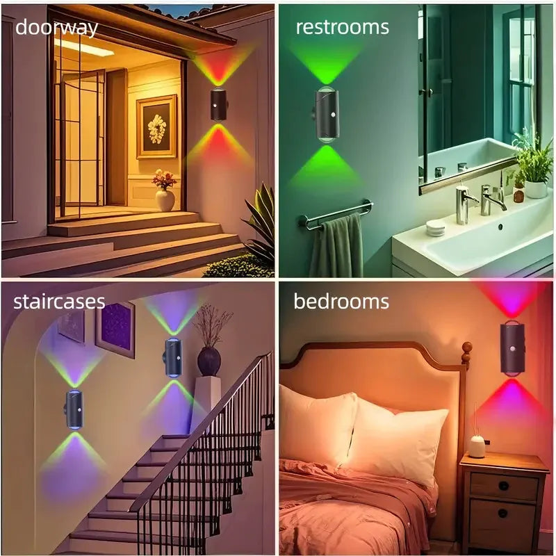 Ledsen™ SensorLight 1+1 GRATIS: Smart Bevegelsesveggmontert LED Sensorlys