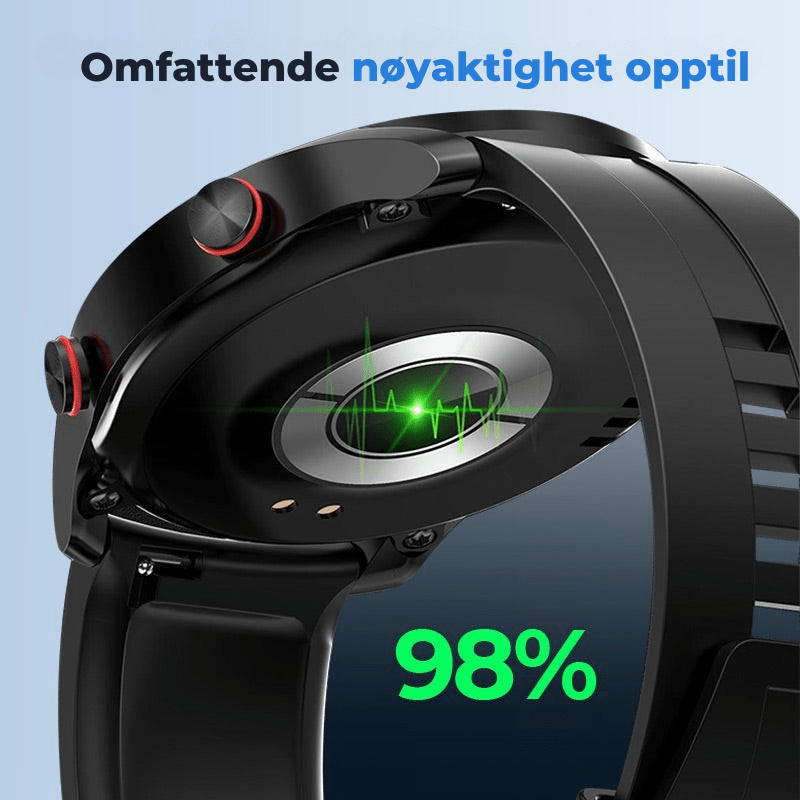 PowerWatch 20: Avansert smartklokke med GPS og helseovervåking - NordHjem